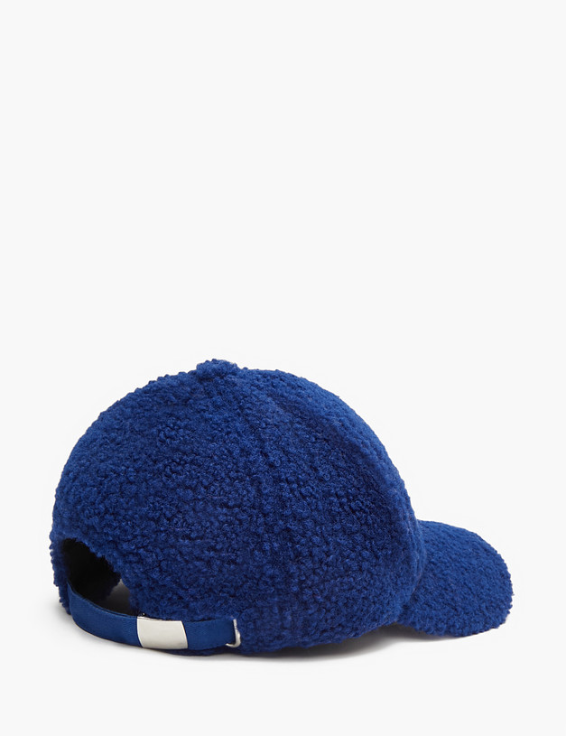 Синяя плюшевая кепка MASCOTTE 746-2204-2403 | ракурс 4