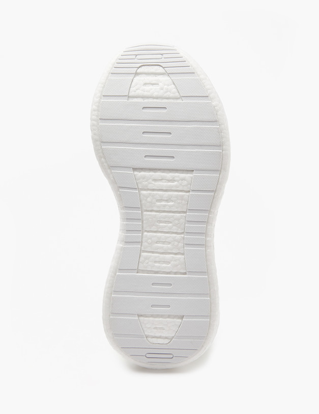 Белые женские кроссовки с акцентной подошвой MASCOTTE 189-313021-0204 | ракурс 6