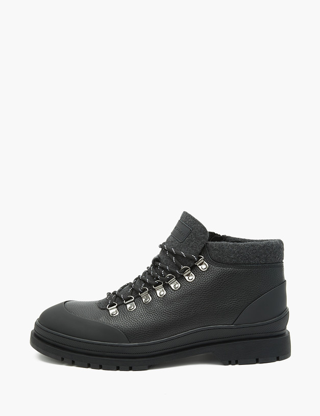 Черные мужские ботинки MASCOTTE 22-1210233-3131M | ракурс 1