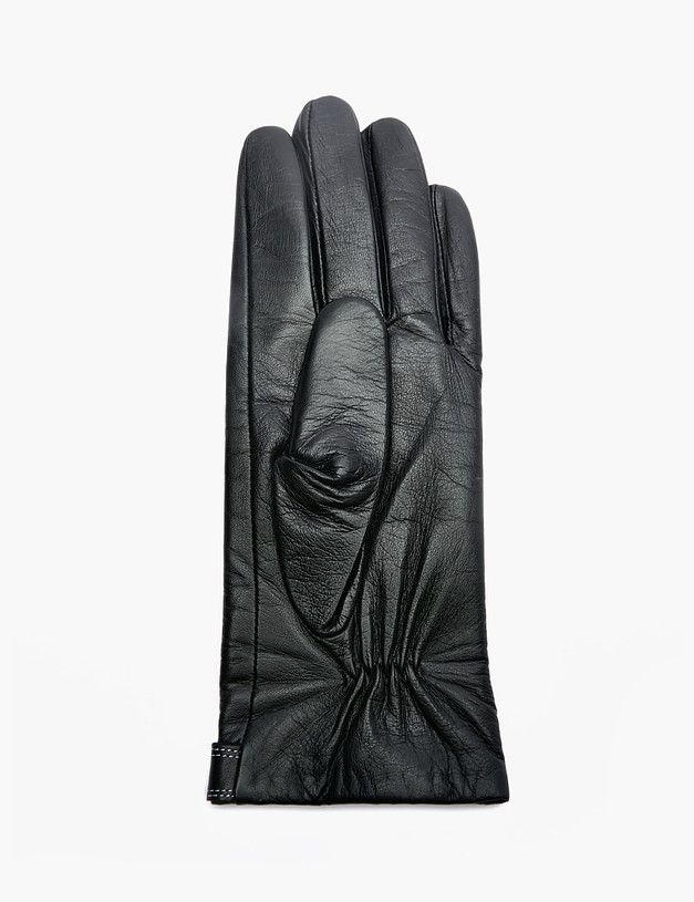 Черные женские перчатки MASCOTTE 717-2205-102 | ракурс 3
