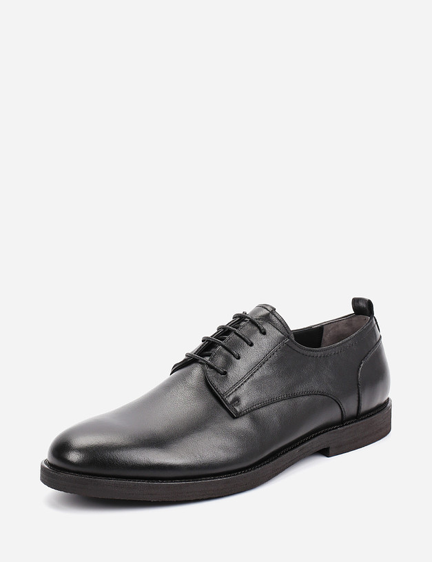 Черные мужские туфли MASCOTTE 58-121311-0102 | ракурс 3