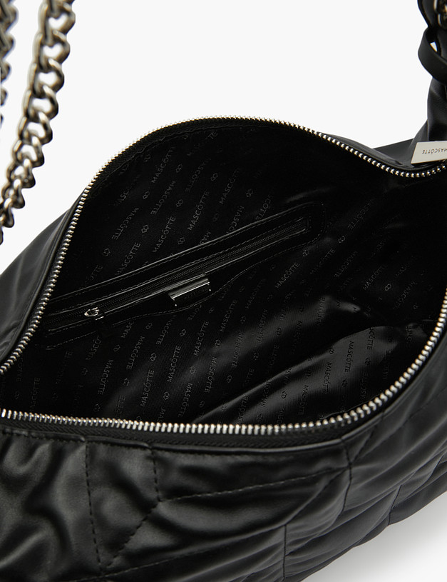 Черная стеганая женская сумка MASCOTTE 670-3103-602 | ракурс 4