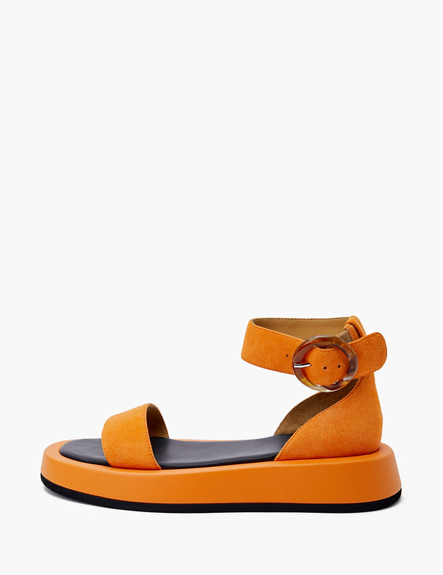 Оранжевые женские сандалии MASCOTTE 66-3183113-4619M | ракурс 2