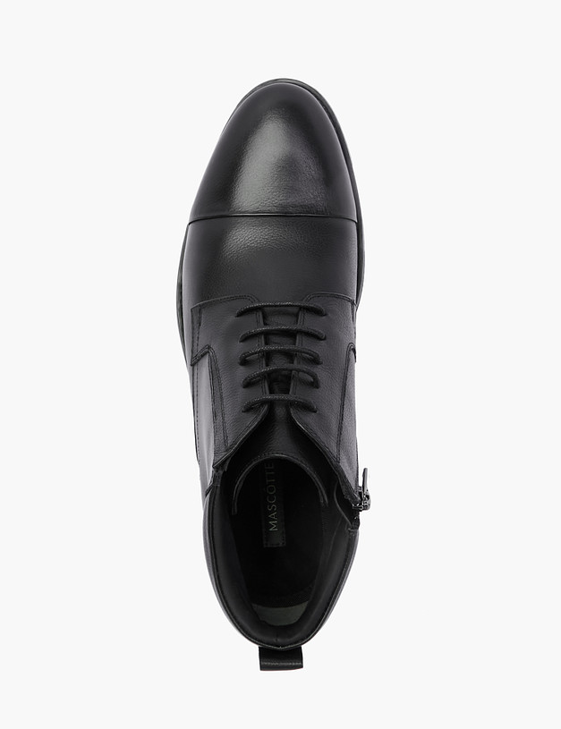 Черные мужские ботинки MASCOTTE 128-222922-0102 | ракурс 4