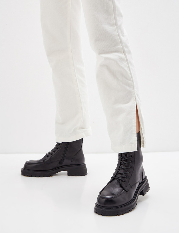 Черные женские ботинки MASCOTTE 58-123121-0102 | ракурс 1