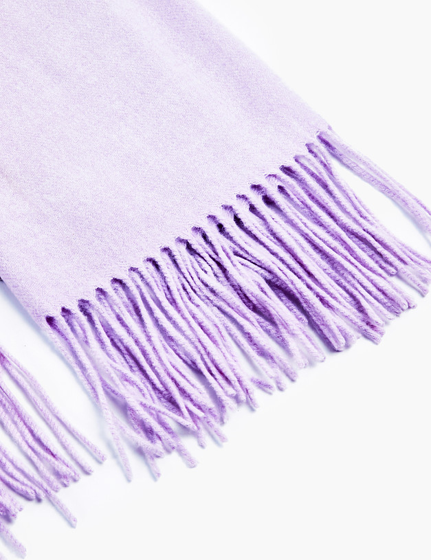 Фиолетовый женский шарф MASCOTTE 766-2222-2407 | ракурс 3