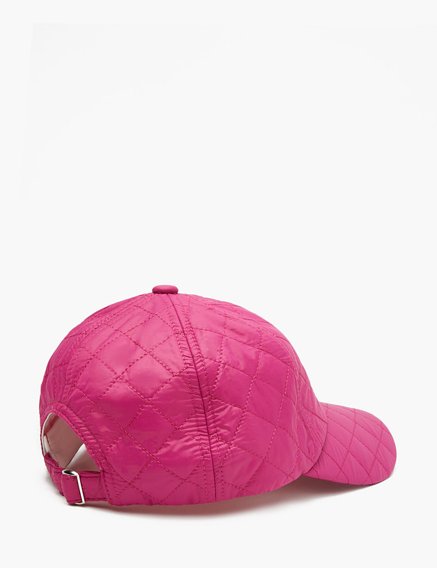 Розовая стеганая кепка MASCOTTE 746-2202-2406 | ракурс 4