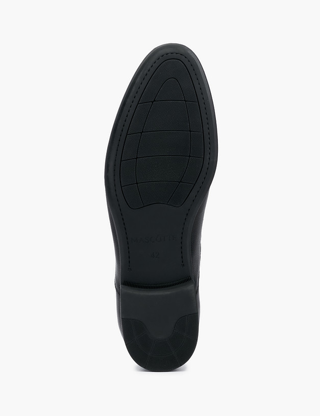 Черные мужские туфли MASCOTTE 128-214511-0102 | ракурс 5