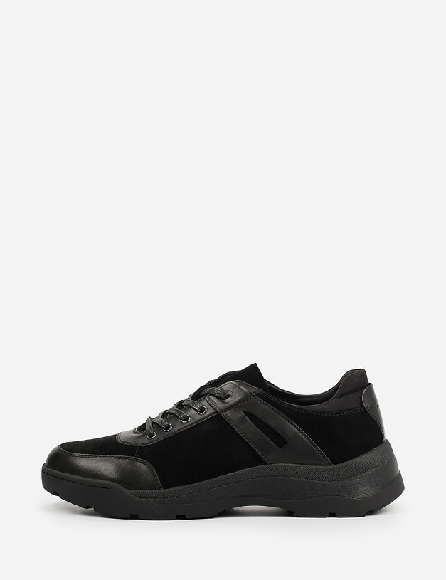 Черные мужские кроссовки MASCOTTE 22-121533-3128M | ракурс 1