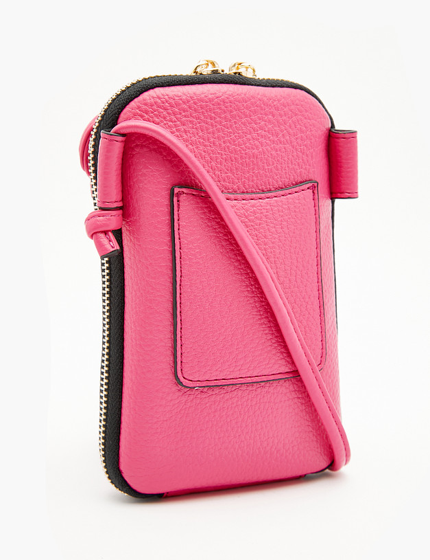 Розовая женская сумка для мобильного MASCOTTE 610-3101-606 | ракурс 4