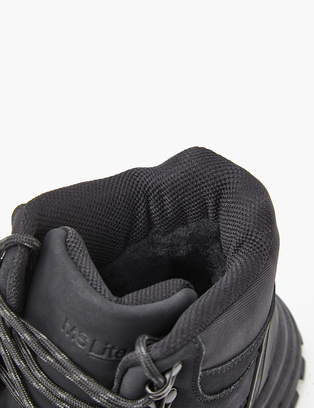 Черные мужские зимние ботинки MASCOTTE 189-325451-0602 | ракурс 6