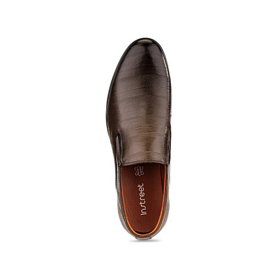 Туфли мужские INSTREET 58-31MV-742SK, цвет коричневый, размер 40 - фото 4