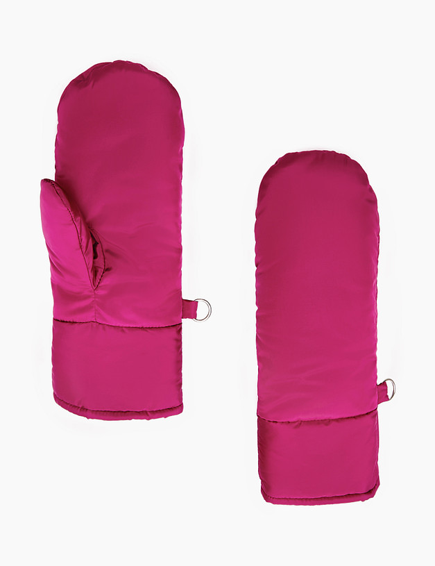 Розовые женские варежки MASCOTTE 717-2218-2407 | ракурс 2