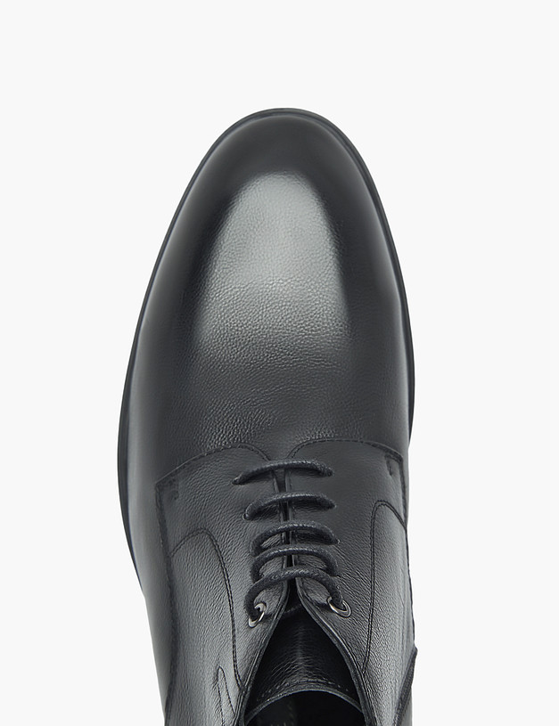 Черные мужские ботинки из кожи MASCOTTE 175-321222-0102 | ракурс 4