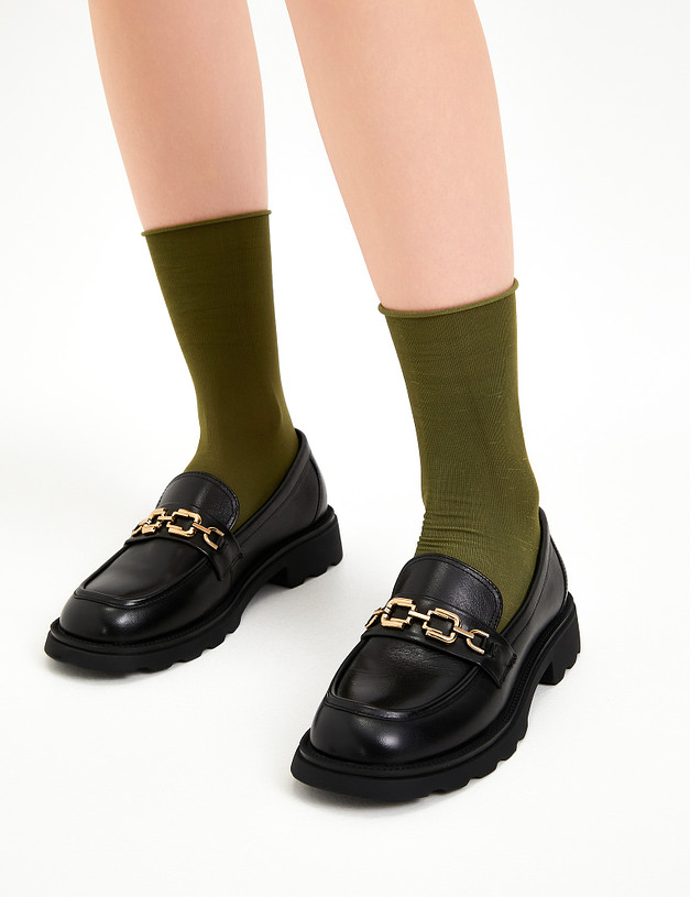 Зеленые женские носки MASCOTTE 764-3215-2604 | ракурс 1