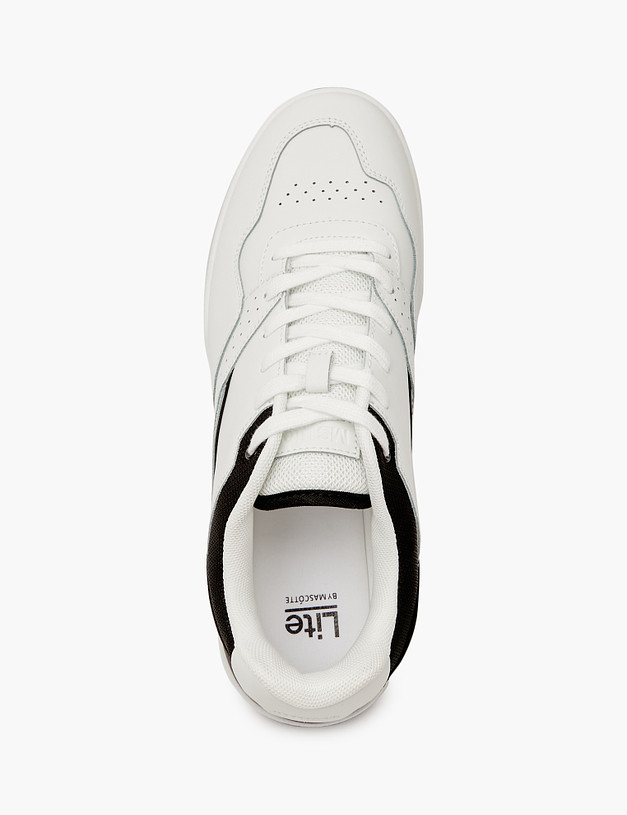 Белые мужские кроссовки MASCOTTE 158-410221-0601 | ракурс 5