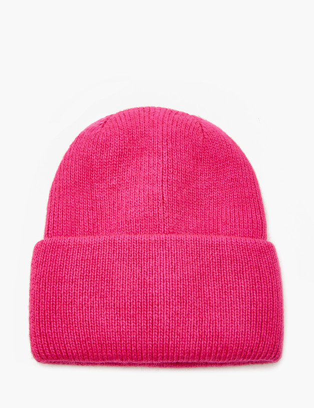 Розовая женская шапка MASCOTTE 781-1214-7506 | ракурс 2