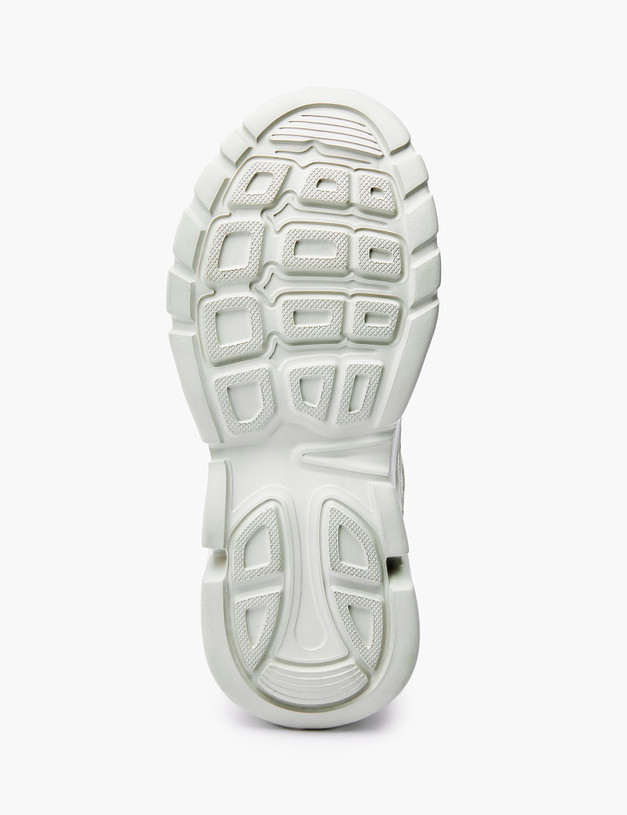 Бежевые массивные женские кроссовки MASCOTTE 151-310121-0608 | ракурс 5