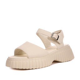 77-41WA-085SS Туфли летние женские и.кожа/и.кожа бел, INSTREET