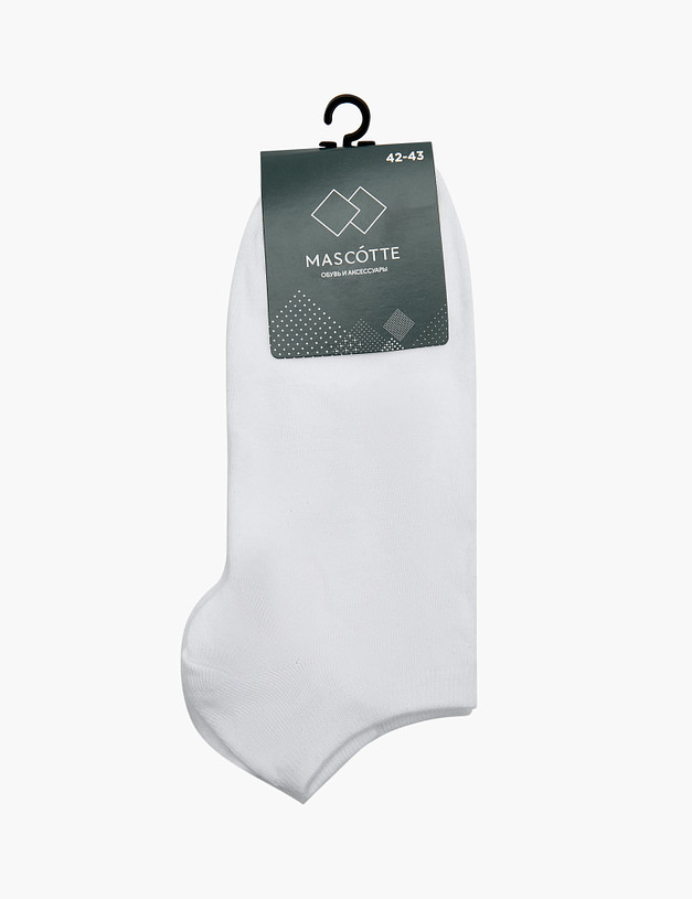 Белые мужские носки MASCOTTE 764-3111-2601 | ракурс 1