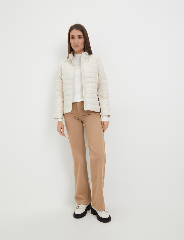 Белая женская куртка MASCOTTE 234-3307-2401 | ракурс 3