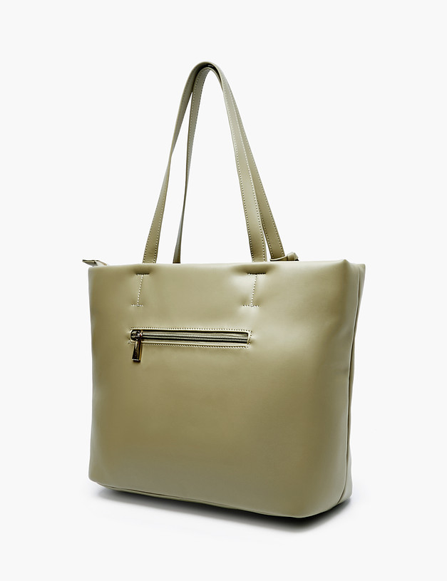 Зеленая женская сумка-тоут MASCOTTE 670-2202-604 | ракурс 3