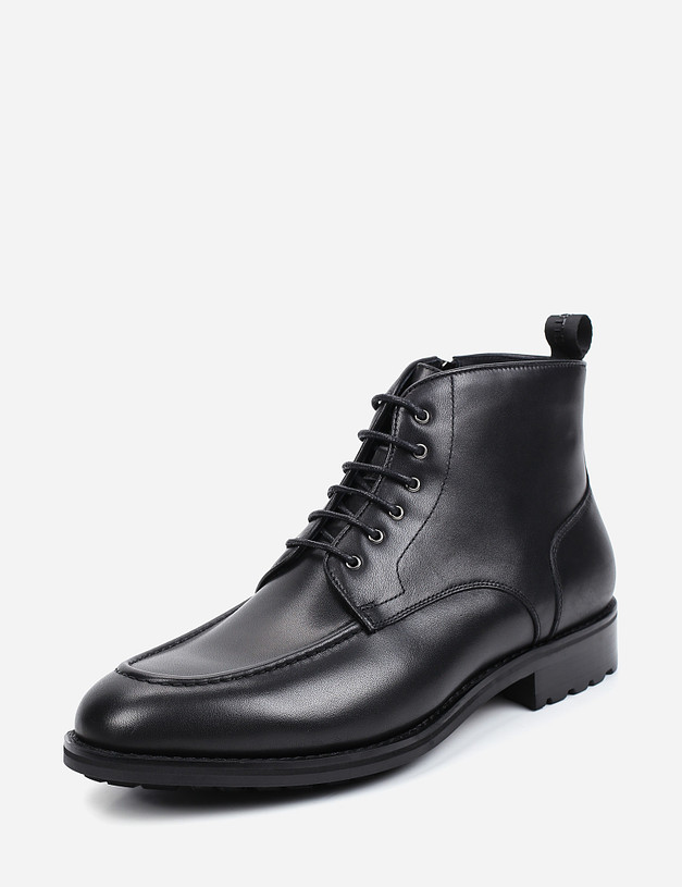 Черные мужские ботинки MASCOTTE 128-120328-0102 | ракурс 3