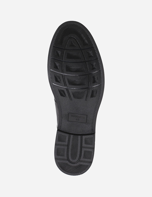 Черные мужские туфли MASCOTTE 22-120813-3180M | ракурс 6