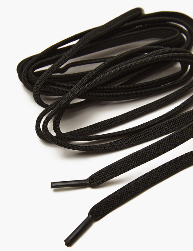 Черные эластичные шнурки с фиксатором MASCOTTE 951-3201-24002 | ракурс 2