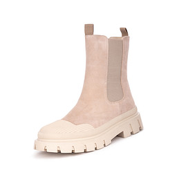 76-32WA-832FW Ботинки женские спилок-текстиль/и.мех беж, Zenden