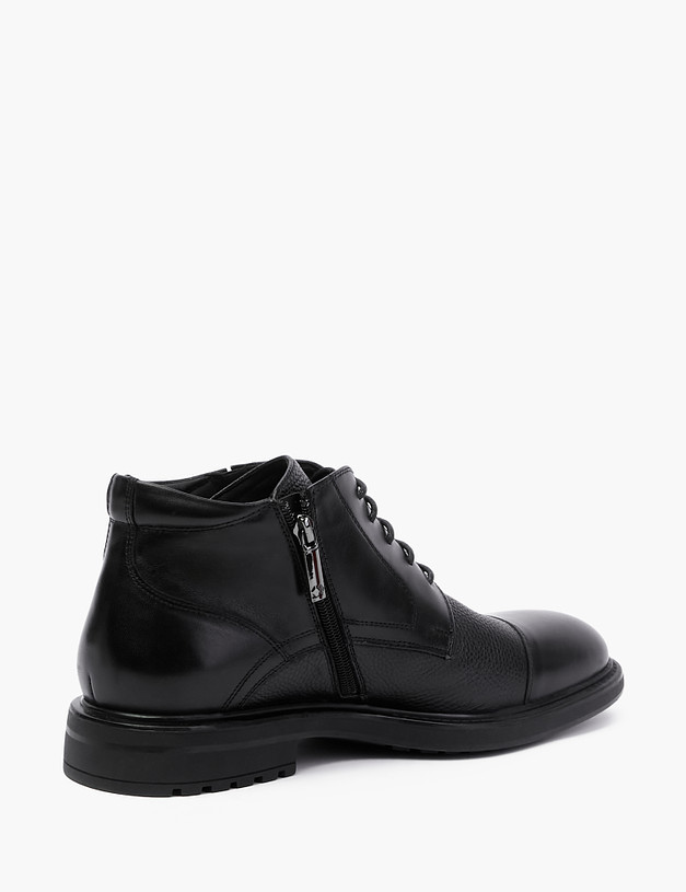 Черные мужские ботинки MASCOTTE 128-222224-0102 | ракурс 3