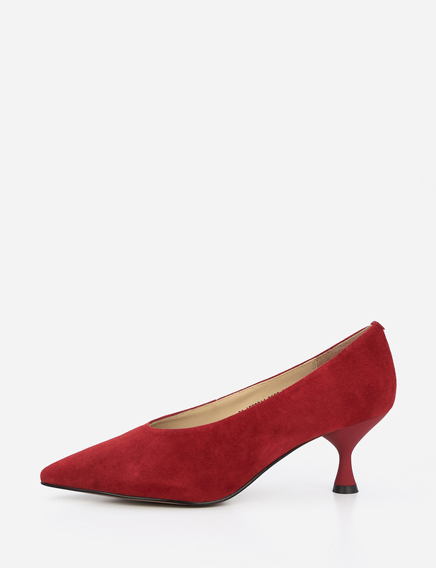 Красные женские туфли MASCOTTE 21-1220814-0605 | ракурс 2