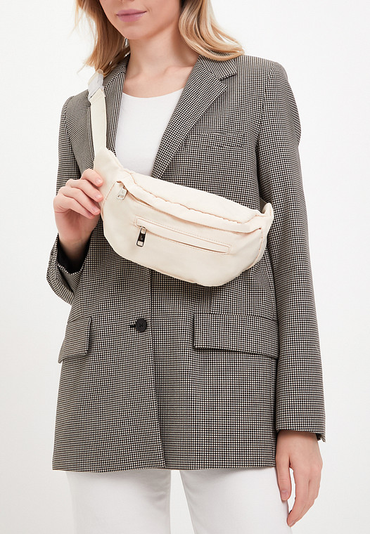 Бежевая женская сумка