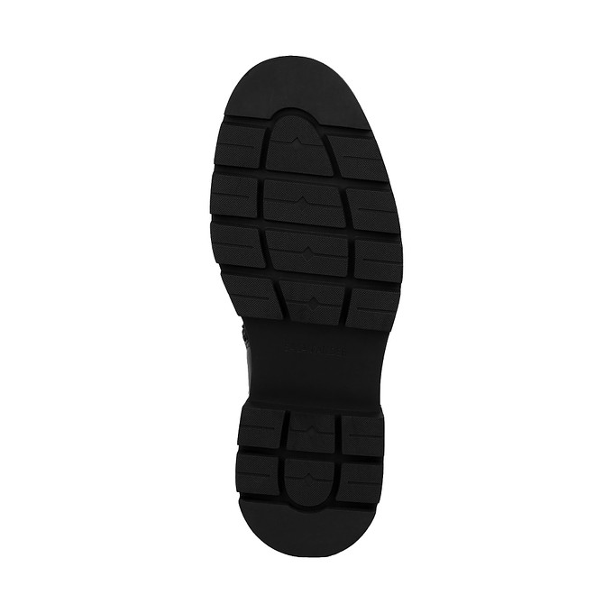 Черные мужские кожаные ботинки "Саламандер"