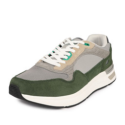 189-51MV-917TT Полуботинки для активного отдыха мужские текстиль-спилок/текстиль серый-зелен, Pulse