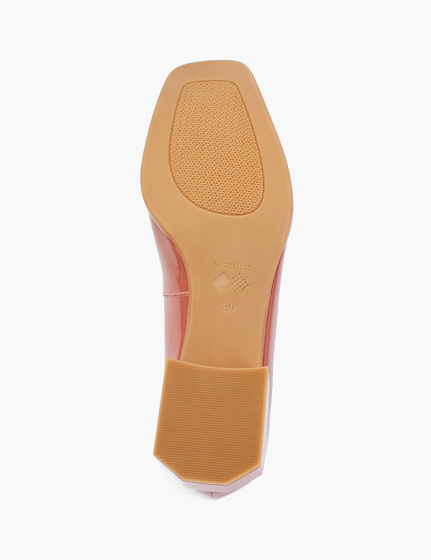 Лососевые женские туфли на низком каблуке MASCOTTE 21-211911-0706 | ракурс 5