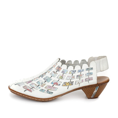 Туфли открытые женские Rieker 46778-80, цвет белый, размер 37 - фото 2