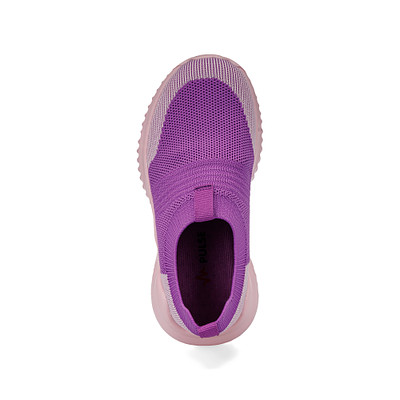 Слипоны для девочек Pulse 17-31GO-802T, цвет фиолетовый, размер 27 - фото 4
