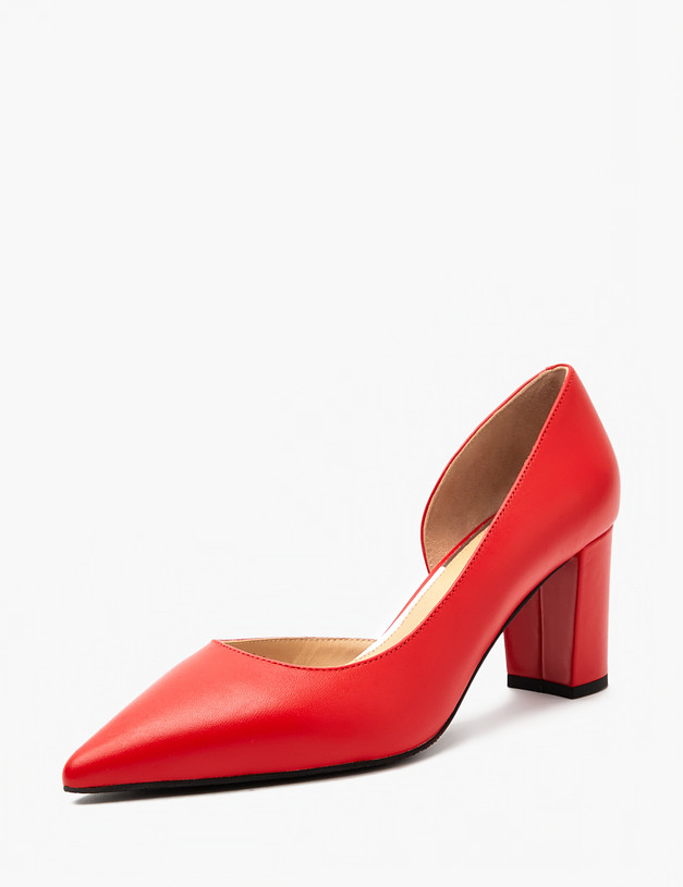 Красные женские туфли  MASCOTTE 172-4122712-6546M | ракурс 2