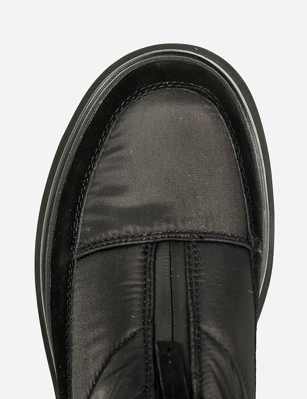 Черные мужские ботинки дутики MASCOTTE 22-1210624-3205M | ракурс 6