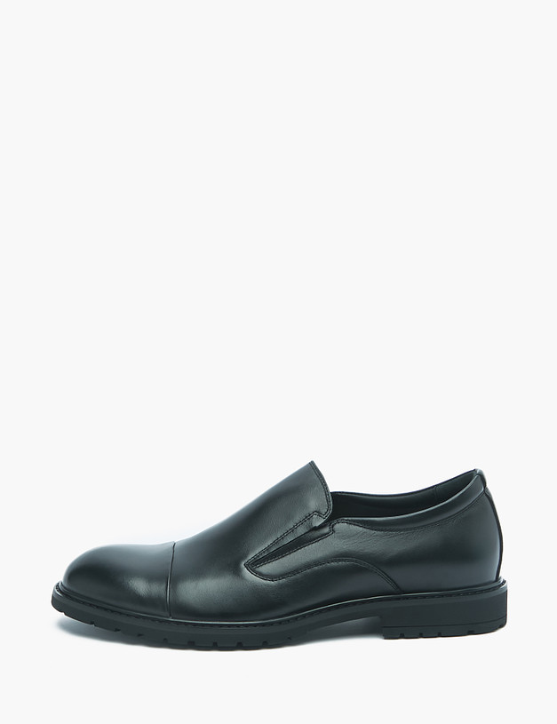 Черные мужские туфли MASCOTTE 128-223816-0102 | ракурс 1