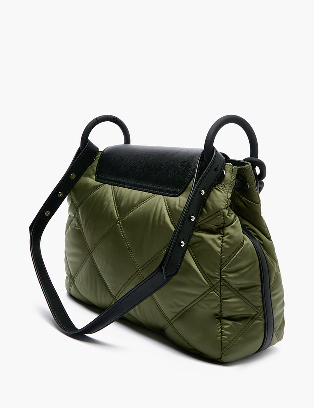 Зеленая женская сумка с цепью MASCOTTE 660-2242-204 | ракурс 5