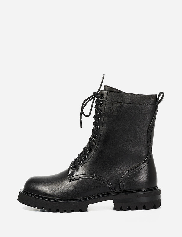 Черные женские ботинки MASCOTTE 99-121221-3501M | ракурс 2