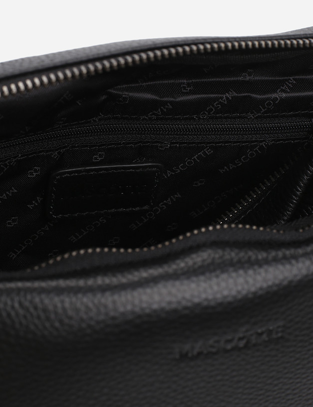 Черная мужская сумка MASCOTTE 604-1122-0102 | ракурс 4