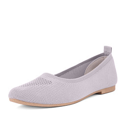 145-51WK-015T Туфли женские текстиль/б.п. серый, INSTREET