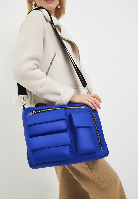 Синяя женская сумка