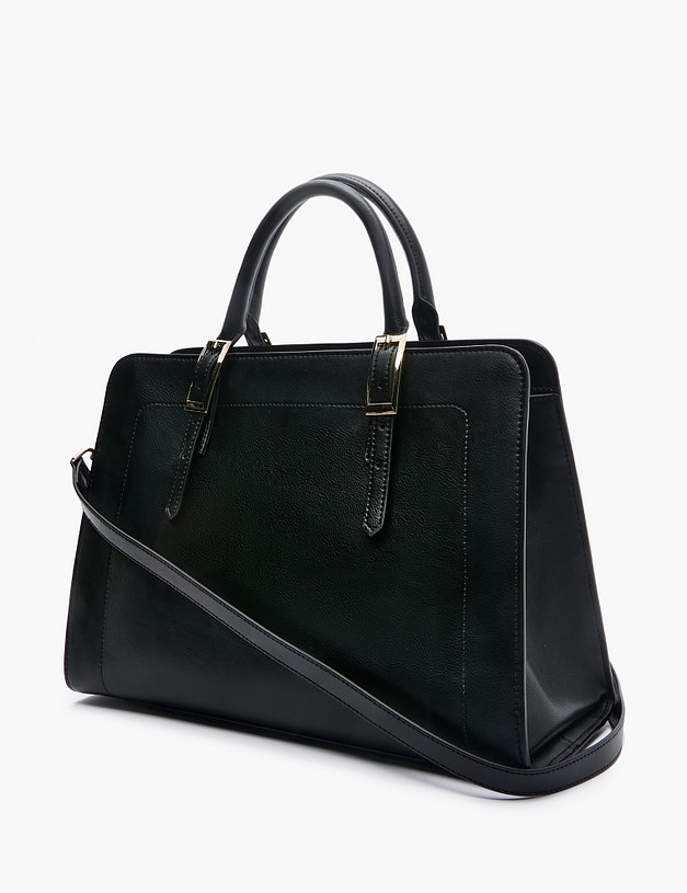 Черная женская сумка MASCOTTE 660-2212-602 | ракурс 3