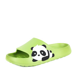 201-41FBK-057 Пантолеты (шлепанцы) девичьи ЭВА/ЭВА Салатовый-Салатовый, ZENDEN first