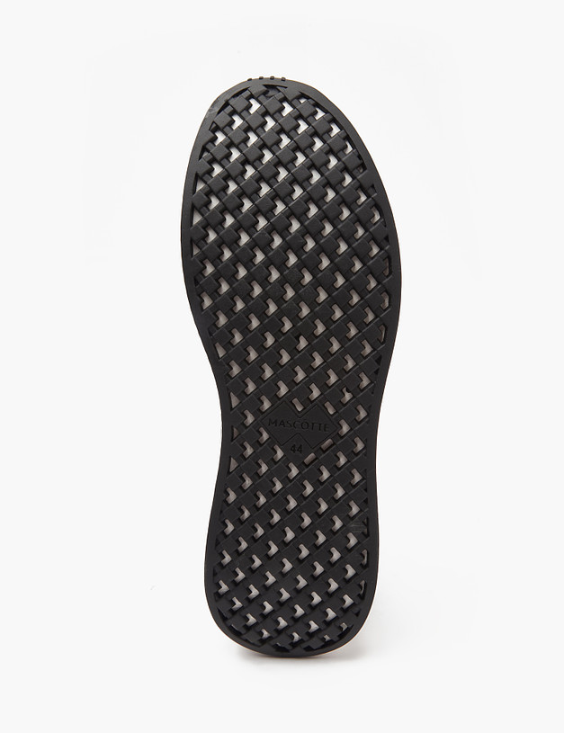 Черные мужские кроссовки с контрастной подошвой MASCOTTE 189-4131623-0202 | ракурс 6
