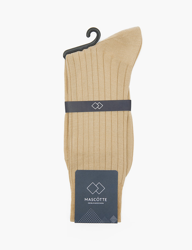 Бежевые мужские носки MASCOTTE M2211-9220 | ракурс 2
